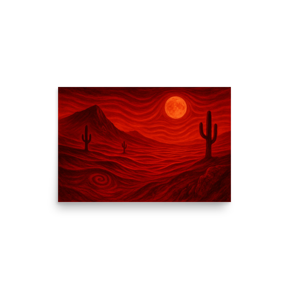The Desert — Wormtone Original Poster - Image 2
