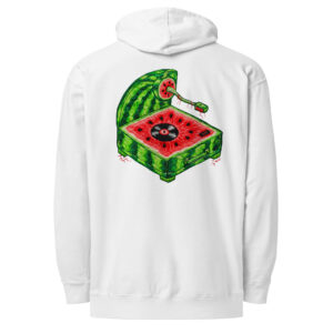 Watermelon Vinyl Player – Wormtone Original Hoodie
